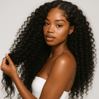 Vietnamese Exotic Curly 13by4 wigs ($55 additional for 13by6 lace) - Sandras Luxury Studios30"