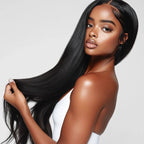 Vietnamese Exotic Straight (5by5 closure) - Sandras Luxury Studios22"